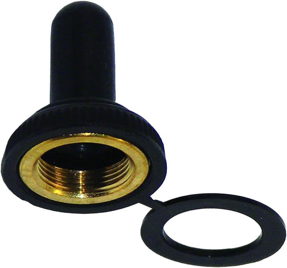 Invincible Marine Toggle Switch Rubber Boot (Black) : Boating Toggle Switches : Sports & Outdoors