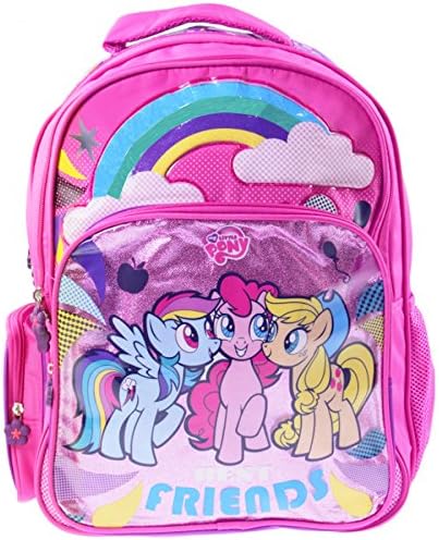 My Little Pony Large Glitter Effect Girls Backpack