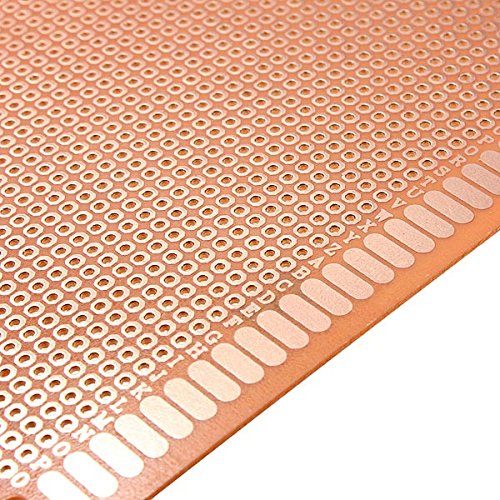 BephaMart 10 Pcs 12 x 18cm PCB Prototyping Printed Circuit Board Breadboard