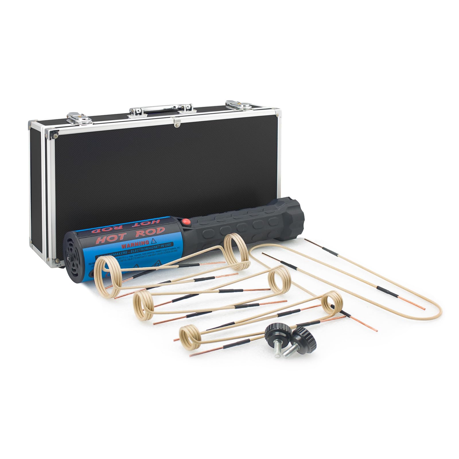 Photo 1 of Pakowin Heater Induction Tool - 1200W 110V Handheld Heater Bolt Removal with 8 Coils and Portable Storage Box, handhotrod