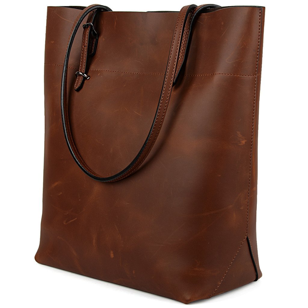 Women's Leather Work Tote Bags IUCN Water