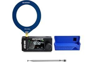 GOOZEEZOO Si4732 V3.2 ATS Mini Radio Pocket Radio Mode: AM/FM/LSB/USB/CW/RTTY All Band Radio Receiver 800mAh Battery for Outd