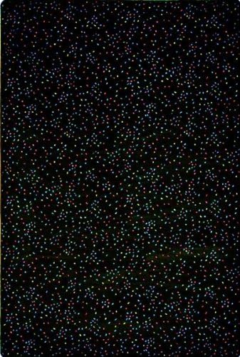 Joy Carpets - Neon Lights Collection - Starry Night 6' x 9'