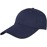 Sportmusies Ajustable Extra Long Bill Baseball Cap Men Women 100% Cotton Visor Hat
