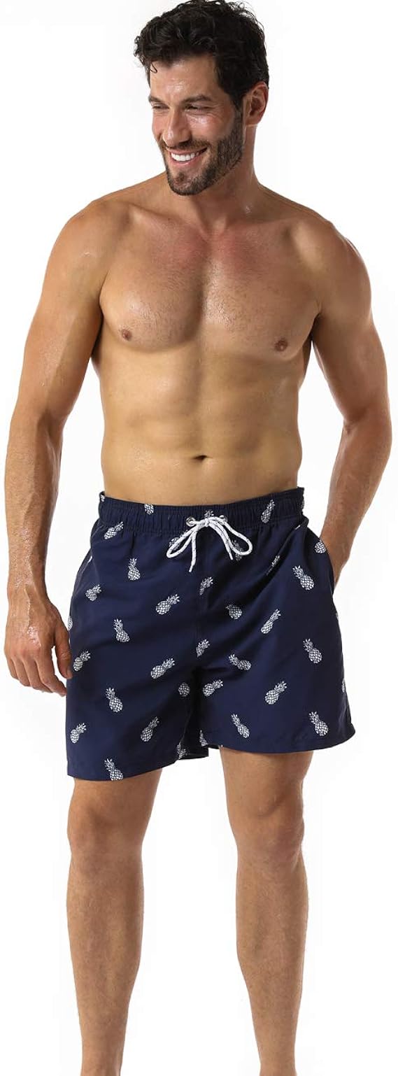 men's swimwear with waterproof pockets