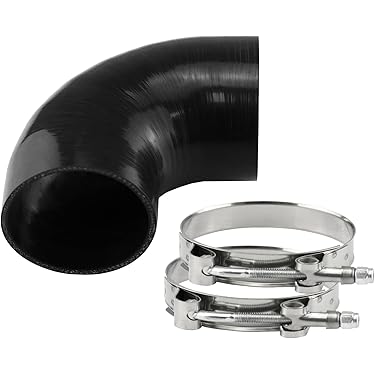 2 In Intercooler Pipe 3 Inch Black Silicone Coupler Pipe - Foto 12