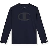 Champion Boys Long Sleeve Tech T-Shirt Athletic Performance Tee