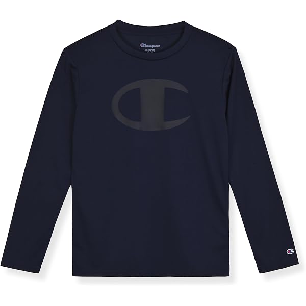 Spyder Boys Long Sleeve Graphic T-Shirt - Jersey Knit Casual Tee With Spider Logo Print