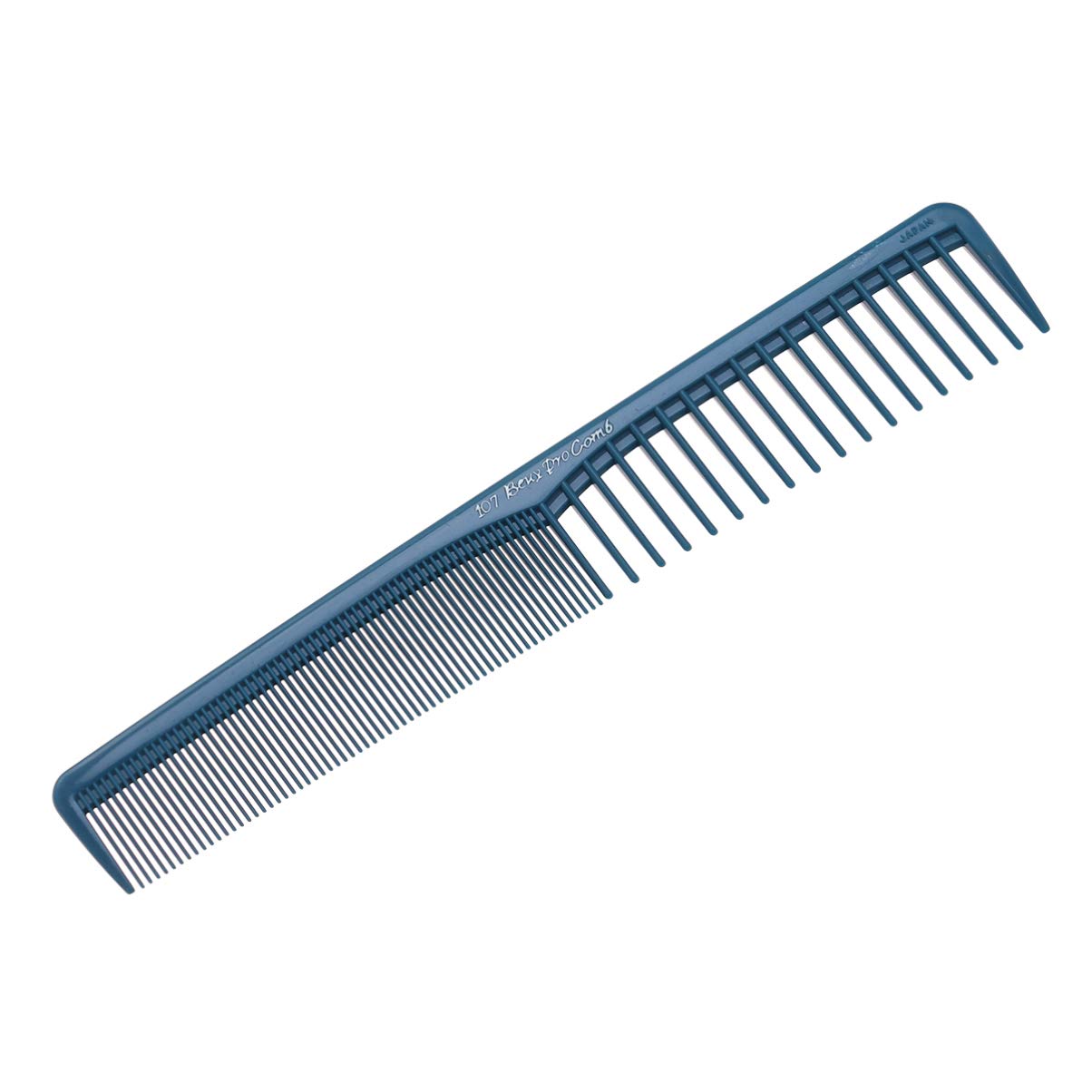 FRCOLOR Professional Styling Comb, 7 Inch Carbon Fiber Comb for Hair Stylist and Hair Cutting - Blue