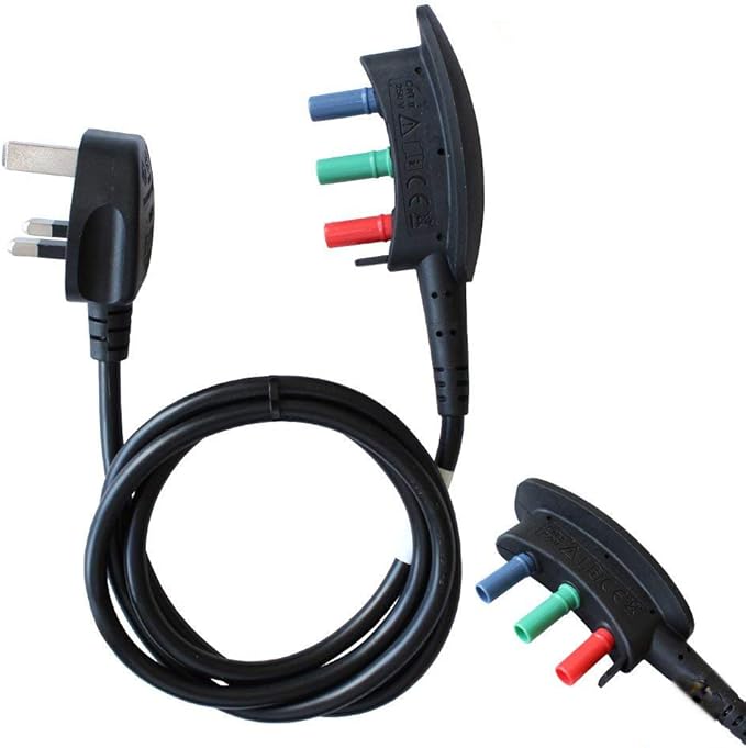 Fluke MTC1363 Mains Socket Test Lead, For Testing Amazon.co.uk