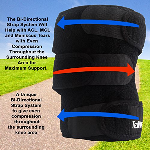 TechWare Pro Knee Brace Support Relieves ACL, LCL, MCL, Meniscus Tear