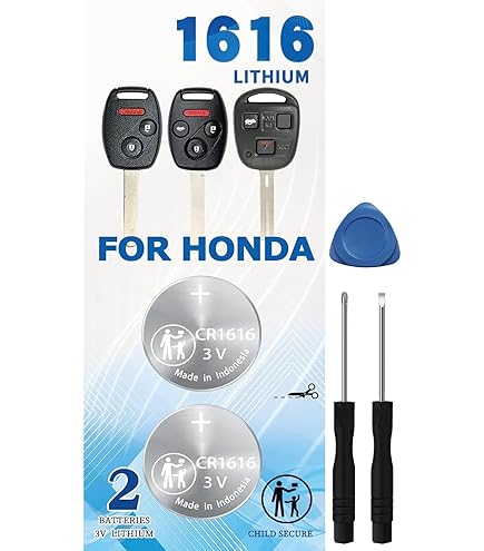 Honda Key Fob Shell Case Replacement For Accord Civic Pilot CR-V - Pink Color