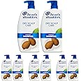 Head and Shoulders Shampoo, Daily-Use Anti-Dandruff Paraben Free Treatment, Dry Scalp Care with Almond Oil, 32.1 fl oz, Twin Pack (Pack of 4)