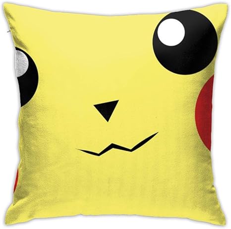 Amazon かわいいポケモンピカチュウコットン枕投げクッションカバーケース45x45 Cm家の装飾 寝具カバー シーツ オンライン通販