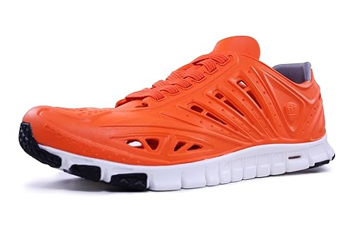 Crosskix APX Closed Toe Lace Up Water Shoes, Orangina, 13 Men/15