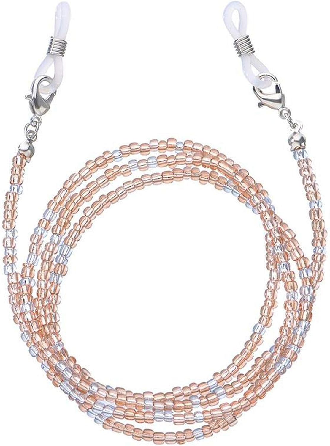 Glasses Cord, MultiColoured Bead Cord for Glasses and Sunglasses with