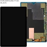 LADYSON Samsung Galaxy Tab S5e T720 T725 LCD Screen Replacement Black view 7