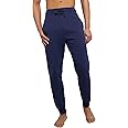 Hanes Men's Ecosmart Jogger Sweatpants, Men's Midweight Fleece Lounge Pants, 30.5