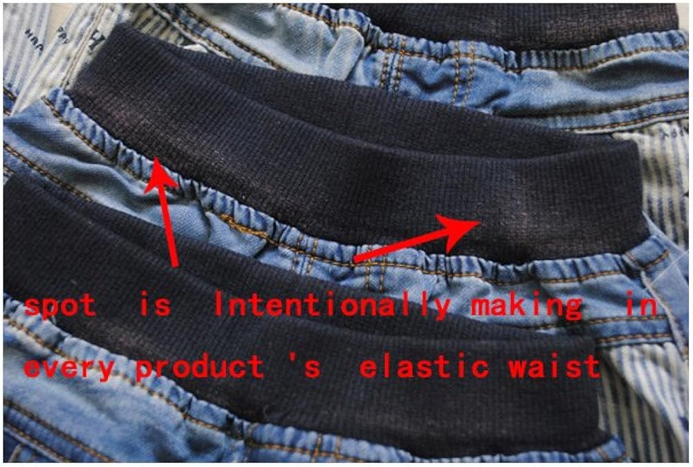 3591 Kids Baby Jeans Baby Boys Trousers Casual Pants Blue Soft Denim: Clothing