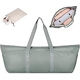 Large Yoga Mat Bag with Shoes Compartment and Wet Pocket Ladies Pilates Gym Tote Bag with Yoga Mat Holder Strap for Women Men Workout Carrier Stuff Accessories