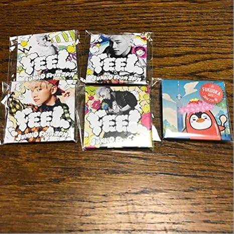 Amazon 2pm ジュノ Feel Junho くじ バッジ 福岡限定 合計5種 ペンペン Yazoo アイドル 芸能人グッズ 通販