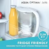 Aqua Optima Oria Water Filter Jug 2.8L with 9 Evolve+ Cartridges White view 4