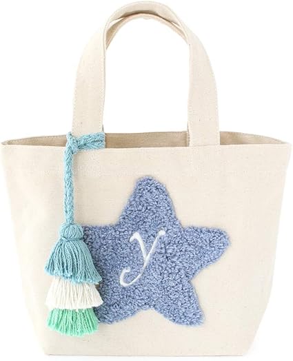 Amazon Co Jp バッグ ぽこもこ アルファベットスター Y お散歩バッグ バッグ トートバッグ ミニバッグ ランチバッグ マイバッグ 買い物バッグ ショッピングバッグ エコバッグ かわいい おしゃれ かばん レディース ミニトートバッグ イニシャル シューズ バッグ