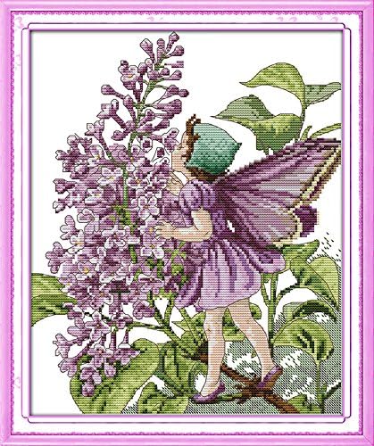 Happy Forever Cross Stitch, Figure, Lilac Fairy