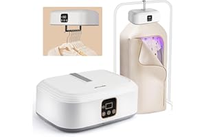 JOYARR Portable Clothes Dryer Small, Mini Laundry Dryers, Electric Dryer Machine Compact with Dryer Bag for Apartment Dorm RV Home Travel, Suitable for Underwear, Baby Clothes, Light Clothes, Foldable