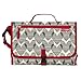 Skip Hop Baby Pronto Portable Changing Station with Cushioned Changing Mat and Wipes Case, 3 Pockets, Multi Hearts