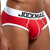 JOCKMAIL Men's Underwear Briefs Mens Cotton Classics Briefs Men's Briefs Breathable Comfortable