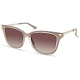 GUESS womens Stud Acccent Square Sunglasses Square Sunglasses