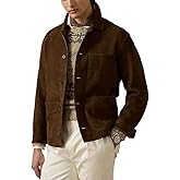 Suede Leather Jacket Men – Real Lambskin Suede Casual Leather Jackets For Men - Mens Suede Jacket