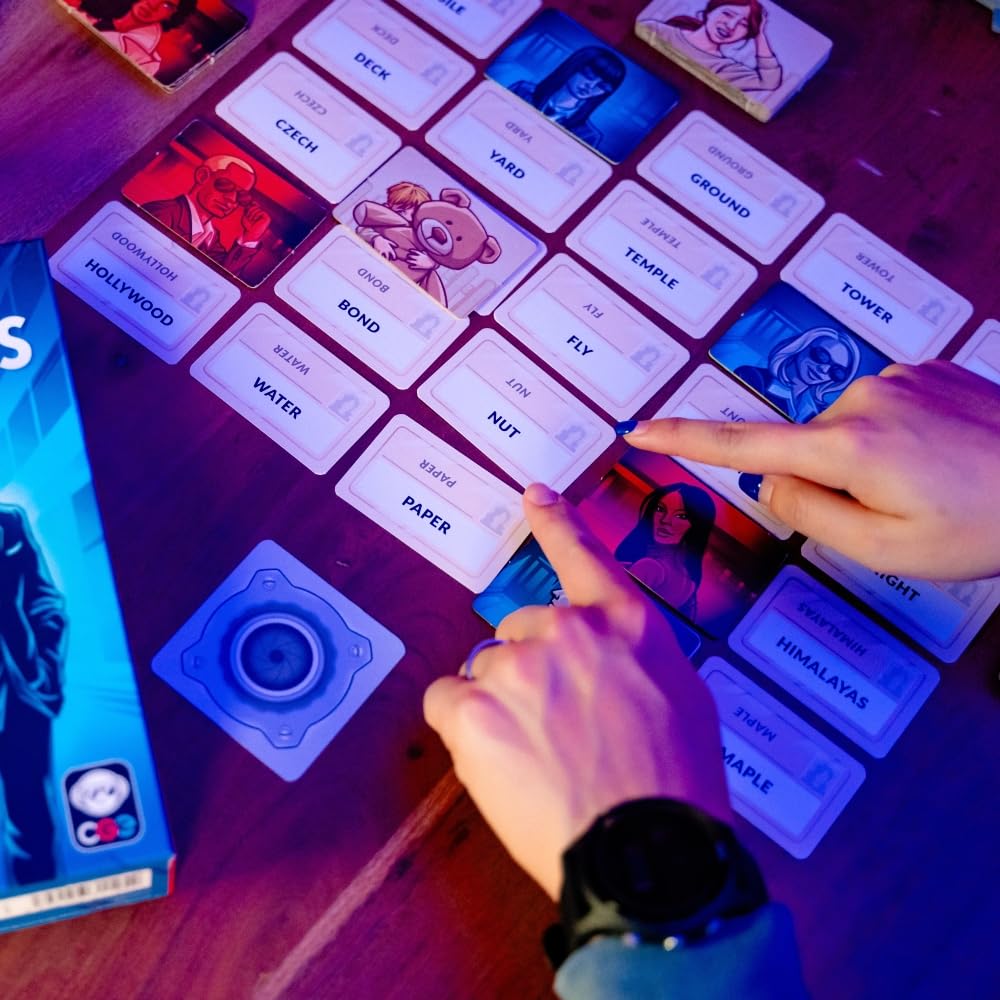 CGE Codenames Board Game (2nd Edition) The Top Secret Word Association Party Game for Friends & Family Game Nights, 4+ Players