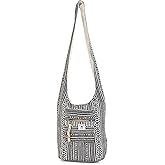 LONGING TO BUY Hemp Messenger Crossbody Sling Bag - Unisex Beach Party Bag