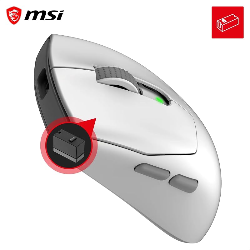 Forge GM340 Wireless White - Rato Óptico Sem Fios para Gaming