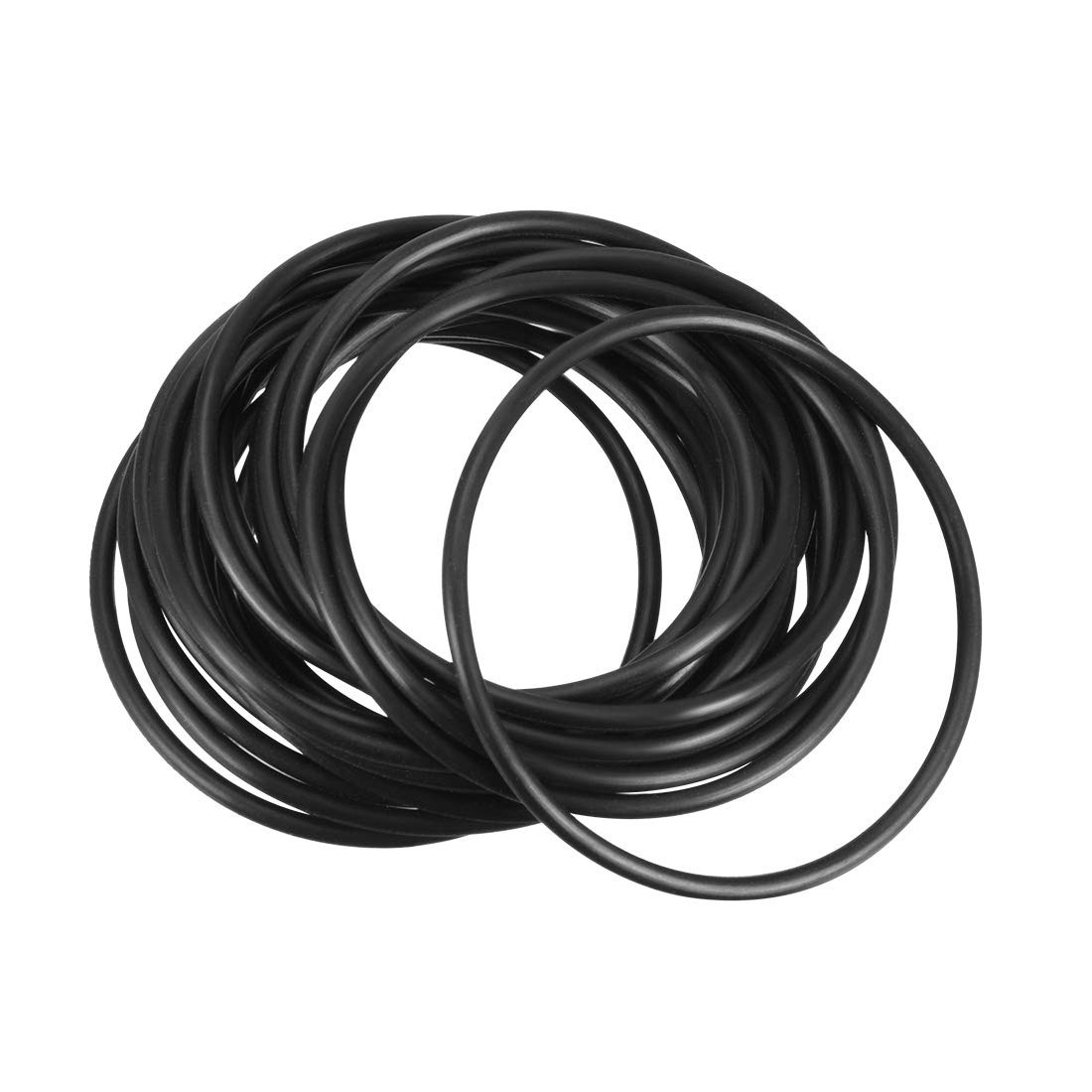 sourcing map Nitrile Rubber O-Rings 85mm OD 78mm ID 3.5mm Width, Metric Nitrile Rubber Sealing Gasket, Pack of 20