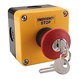 Baomain 660V Red Sign Emergency Stop Push Button