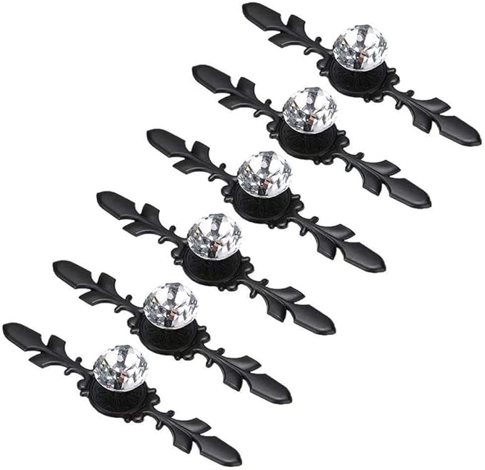 6 Stück Griff ziehen für Schrank Küche/Bad Knopf Schublade Griff