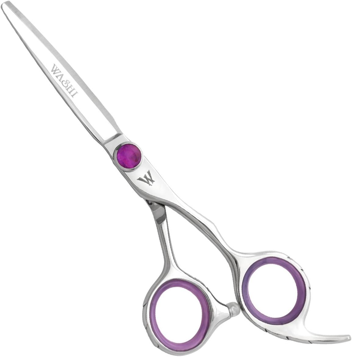 Washi Beauty - Cotton Candy 6.0โ Purple Hair Cutting Convex Pro Shear/Scissor