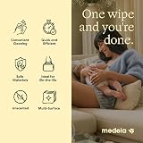 Medela Quick Clean Breast Pump Wipes 30 Count Resealable On-The-Go view 3