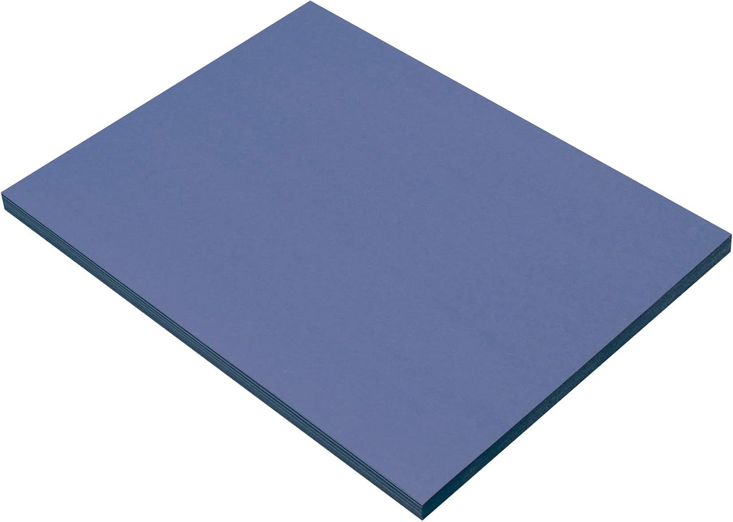 SunWorks 7403 Construction Paper, 9" x 12", 50 Sheets/Pack, Blue : White Construction Paper : Office Products