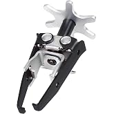 SMOTIVEPRO Overhead Valve Spring Compressor, Valve Spring Removal Tool | Cr-Mo Steel, Fits 1-3/8" To 5-5/8" Valve Springs With 5-7/8" Throat Clearance For Cars, Vans And Light Trucks