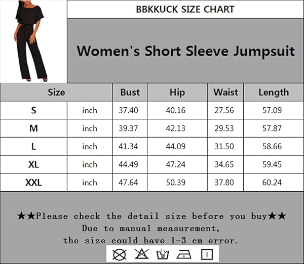 BBKKUCK WOMENS ELEGANT FORMAL ROMPERS DRESSY WIDE LEG LONG PANTS JUMPSUITS TIE WAIST BELTED WEDDING GUEST JUMPERS, LARGE, 3-BLACK