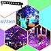 UV Black Light,Elfeland 27W 9LED UV Light Bar Disco Lights Stage Lights for UV Body Paint Blacklight Party Supplies Glow in The Dark Neon Glow Aquarium Curing (100-240V AC)