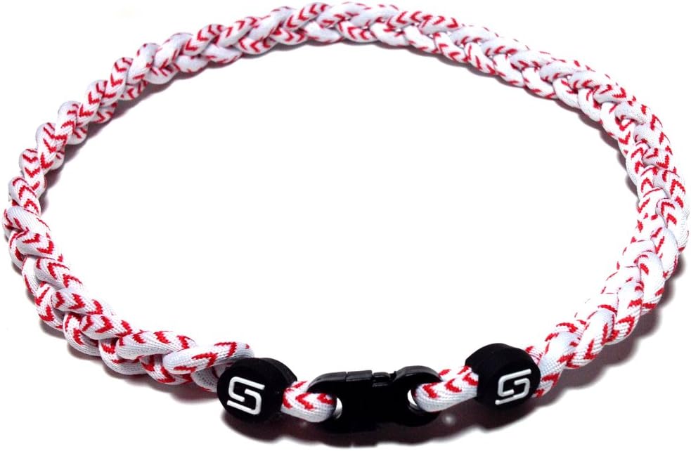 Sport Ropes 3 Rope Titanium Necklace - Choose from Multiple Colors and Sizes