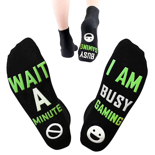 Do Not Disturb I'm Gaming Socks, Gaming Sock Funny Novelty Great Gift