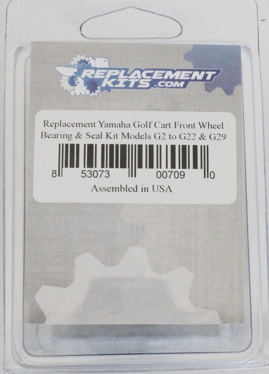 Amazon.com: Replacement Kits Brand Yamaha Golf Cart Front Wheel Bearing  Kit: Sports & Outdoors