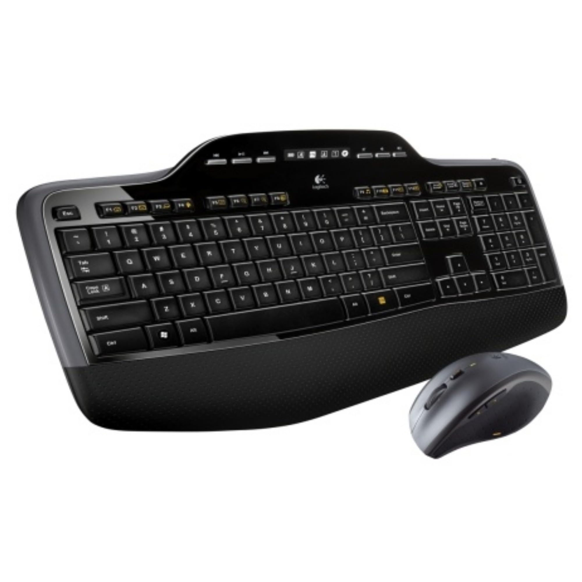 Logitech MK710 Wireless Keyboard and Mouse Combo, AZERTY French Layout - Black