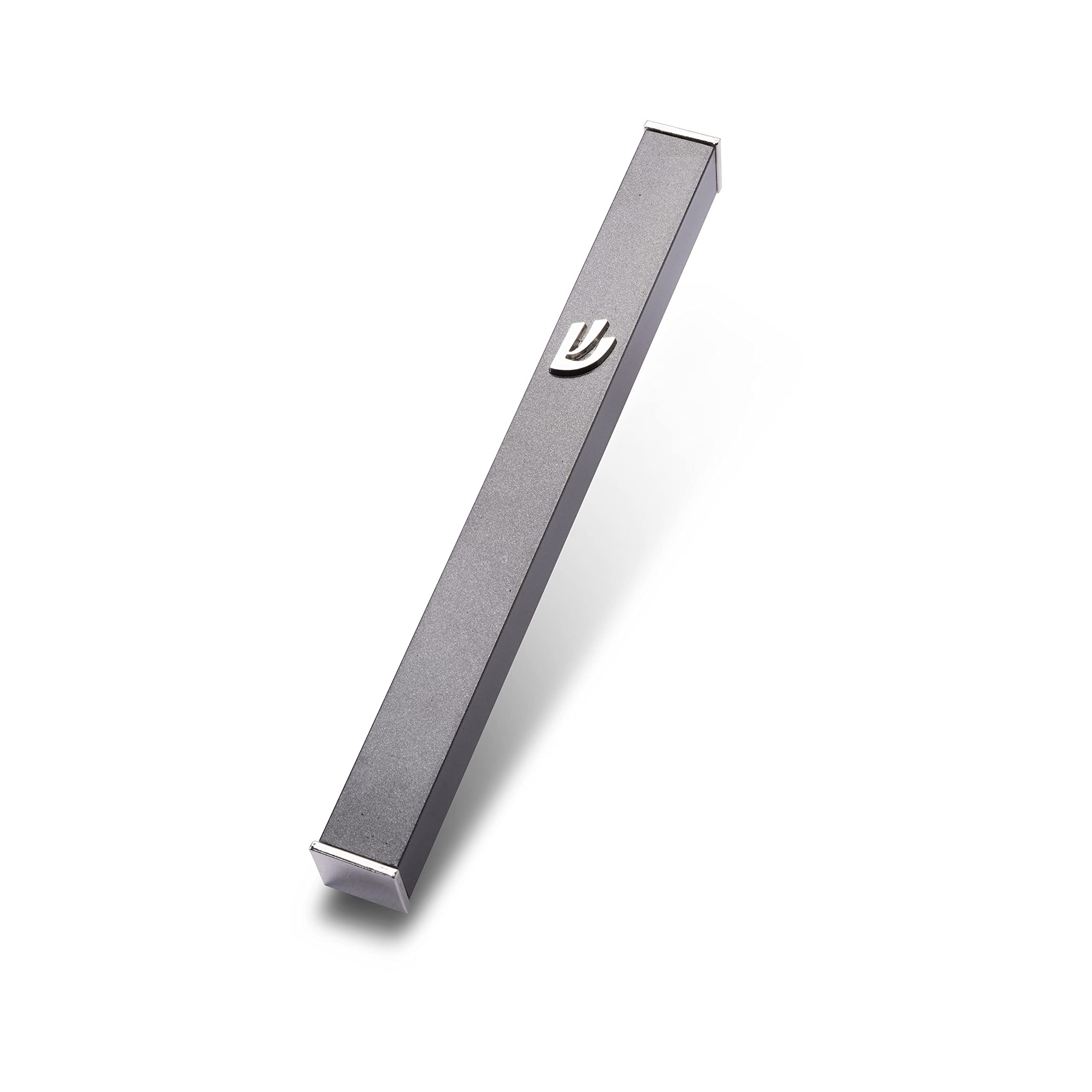 JL Kippha's Stick On Door Home Mezuzah Black Matt Aluminium Case Cover For Mezuzah 10cm Scroll Klaf Judaica Gift Mezuza